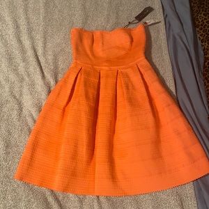 Salmon brand new mini dress
